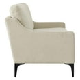 thumbnail image 3 of Modway Corland Upholstered Fabric Loveseat in Beige, 3 of 9