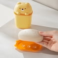 thumbnail image 2 of Soap Storage Case Ventilated Compartment Sealed Cover Ideal For Family Trip Bathrooms, 2 of 12