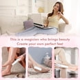 thumbnail image 3 of 2Set Electric Foot File with 4 Grinding Heads, 2 Speeds & Auto Lighting - Foot Dead Skin Remover, 3 of 8