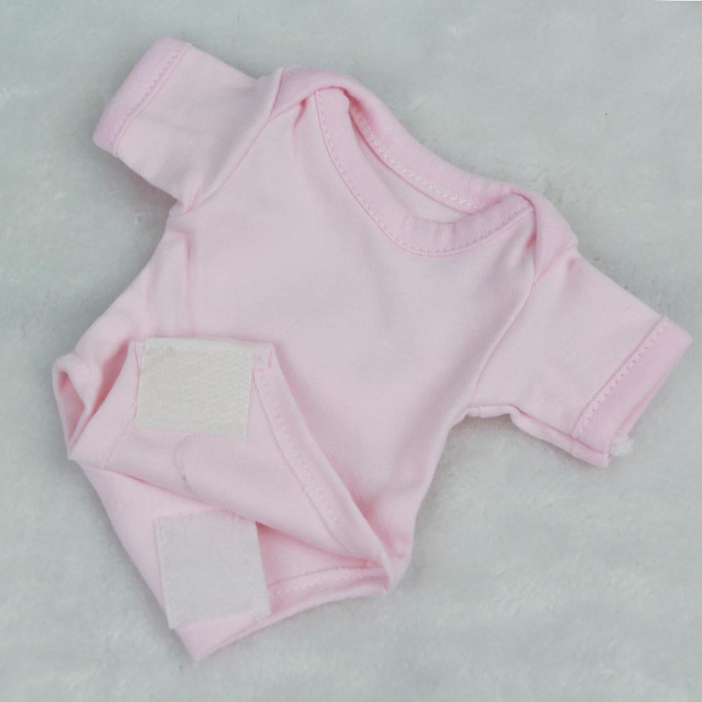 Vêtement de poupon bébé Reborn pyjama blanc et rose 40-45 cm LOVE BEBE | King Jouet France - Accessoires poupons