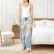 thumbnail image 4 of Balery Animals Travel World Map Pantalones de pijama para mujer, pijamas ultraligeros, pantalones de estar por casa-Large, 4 of 6