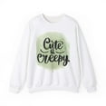 thumbnail image 5 of Cute  Creepy Unisex Heavy Blend Cotton Crewneck Sweatshirt, 5 of 11
