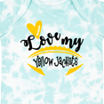 thumbnail image 4 of Inktastic Love My Yellow Jackets Football Boys or Girls Baby Bodysuit, 4 of 5