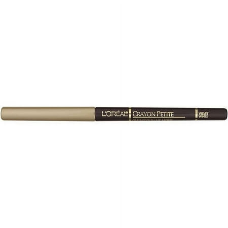 L'Oreal Crayon Petite Automatic Lip Liner, Velvet Wines, 0.01 Ounce