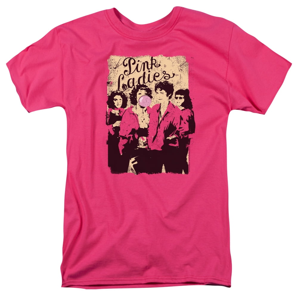Grease Men s Pink Ladies T-shirt X-Large Hot Pink
