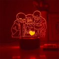 thumbnail image 1 of Luz nocturna LED 3D Undertales Frisks sin cambiar de color, 1 of 1