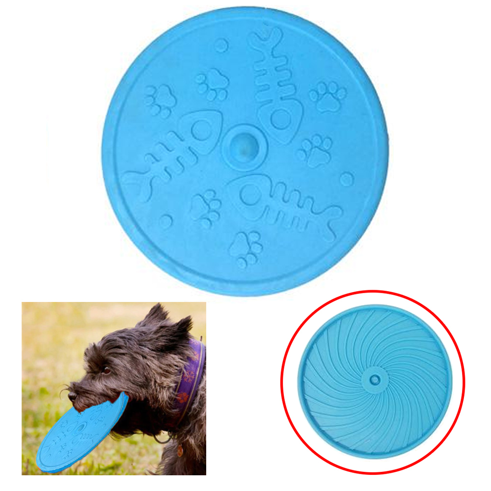 ZHOUHON Rubber Flying Disks Dog Flying Disks toy Catching and Playing。 Very Suitable for Dog Training Used for Outdoor Interactive Entertainment Throwing 3pcs Flying Disks Dog Toy 