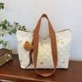 thumbnail image 1 of Bolso La Los Viajes Elegantes Con Bolsas Diamante Diamantes Mujeres Acolchadas Gran Capacidad Ligera Colgantes Oso para El Invierno Otoño, 1 of 9
