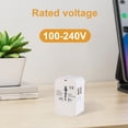 thumbnail image 4 of Convertidor Adaptador universal UE Reino Unido EE. UU. AU 100-240V 5V 2.1A, 4 of 9
