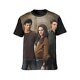 thumbnail image 3 of The Twilight Saga Tee Men's Short Sleeve Printed T-Shirt Casual Wear Round Neck Trendy Shirts Versatile Outfit Top M, 3 of 5
