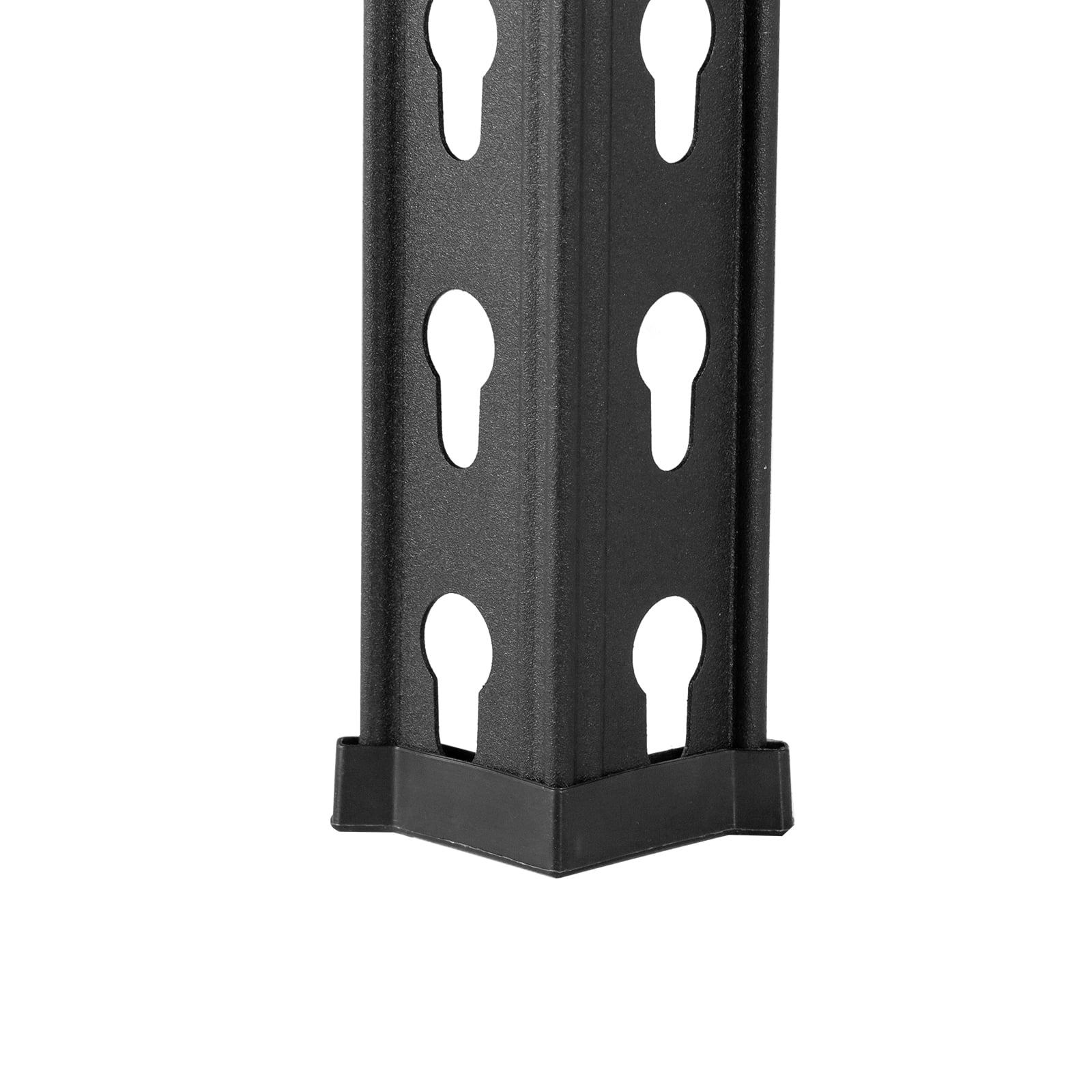 Ktaxon 4 Tier 48" W Shelving Rack for Garage & Industrial Heavy Duty,  2500LBS Adjustable Metal Tough Shelves Gloved Rubber Hammer, 48" W x 60" H x 24" D