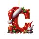 thumbnail image 2 of Adornos Navideños Colgantes con 26 Letras para Árbol de Navidad, Adornos Navideños Personalizados para Hacer Tú Mismo, Decoración Navideña, Decoración Colgante para Árbol de Navidad., 2 of 5