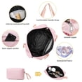 thumbnail image 3 of Conjuntos de equipaje LARVENDER de 3 piezas con bolsa de lona rígida PP Orchid, 3 of 6