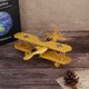 thumbnail image 3 of Modelo de Biplano Ticfox Modelo de Avión Vintage de Hierro Forjado, 3 of 9