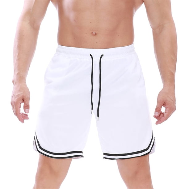 Txlixc Pantalones cortos de gimnasia para hombres Txlixc moda