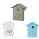 thumbnail image 4 of Kearding Reloj de pared nórdico, reloj de cuco de madera, pájaro, sala de estar moderna, relojes de péndulo, decoración de pared para el hogar, Decoración del hogar Numero 3, 4 of 6