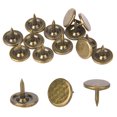 thumbnail image 4 of M Buder Clavos de Tapicería Decorativos Bronce Cian Cabeza Plana Redonda 9 mm / 0.35 inches 100 Piezas, 4 of 9