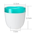 thumbnail image 2 of GLFILL Automatic Self Watering Flower Pot Home Garden planting With Water Container white, 2 of 9