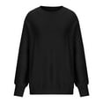 thumbnail image 2 of Womens Sweaters Casual Long Sleeve Pullover Sweaters Crewneck Soft Knit Jumper Top, 2 of 5