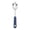 Blue, variant on BOKYAN Stainless Steel Long‑Handle Serving Spoon with Hanging Hook – Durable, Dishwasher Safe, Ideal for Buffets & Restaurants