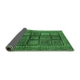 thumbnail image 2 of Ahgly Company Indoor Rectangle Abstract Emerald Green Modern Area Rugs, 5' x 7', 2 of 4