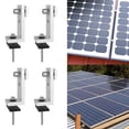 thumbnail image 4 of Solar End Clamp Solar Panel Mounting L Bracket Clamps Aluminum Rail End Clamps, 4 of 5