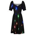thumbnail image 6 of Christmas Morning Lights Sleeveless Dress womens dress women party dresses clothes elegant dresses plus sizes, 6 of 7