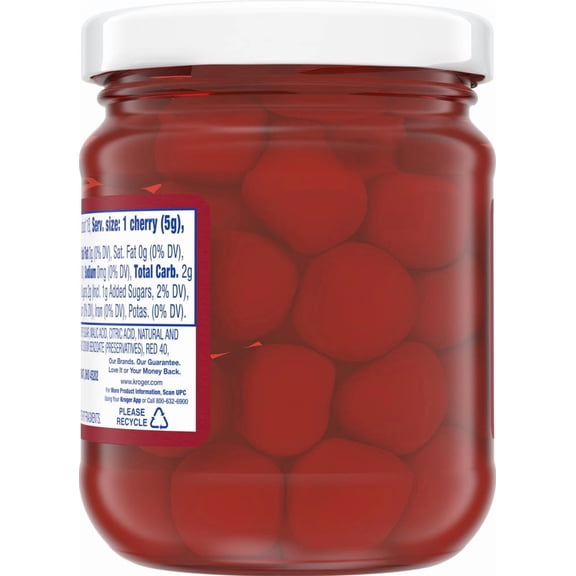 Kroger Maraschino Cherries 6 oz - Pack of 1