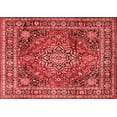 thumbnail image 1 of Ahgly Company Indoor Rectangle Medallion Red Traditional Area Rugs, 5' x 8', 1 of 4