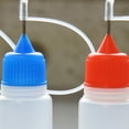 thumbnail image 2 of 10pcs 10ml Plastic Empty Oil Dropper Bottle with Steel Needle Drip Tip for Liquids Random Color, 2 of 8