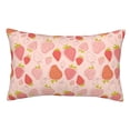 thumbnail image 1 of Balery Strawberry Funda de Cojín Estampada, Regalos para Mujeres, Regalos de Amor para Ella, Regalos para Novia o Esposa, Funda de Almohada-20"x30", 1 of 6