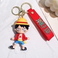 thumbnail image 1 of One Piece Anime Monkey D. Llavero Luffy de silicona, llaveros, cordón, mochila, colgante, accesorios, Cosplay, joyería, utilería, regalos, 1 of 5