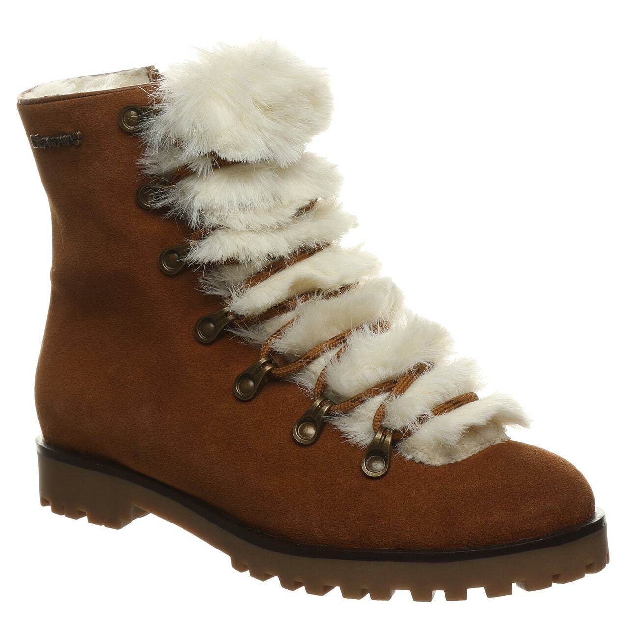 Bearpaw Women's Cognac Vanna Boots, Size 7, Brown