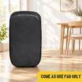 Solid Black Pre-Curved Martial Arts Kicking Shield for Muay Thai ...