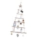 thumbnail image 1 of Árbol de Navidad iluminado para colgar en la pared, decoración navideña, escalera de madera decorativa Estilo C, 1 of 5