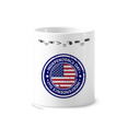 thumbnail image 1 of Usa el día de la independencia bandera matasellos Taza de cepillo de dientes, 1 of 3