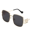 thumbnail image 4 of Sunglasses for Women Men Oversized Sunglasses Womens Retro Sunglasses Sunglasses Womens Small Face Cool Sunglasses Womens Fashion Cute Sunglasses For Women Sun Glassesfor Women Trendy, 4 of 6