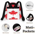 thumbnail image 4 of Canadian Flag Small Backpack Cute Mini Backpacks For Woman Lightweight Daypacks, 4 of 8