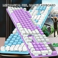 thumbnail image 6 of Wireds Gaming Keyboards with Mechanical Feel and Vibrant Backlighting, 6 of 15