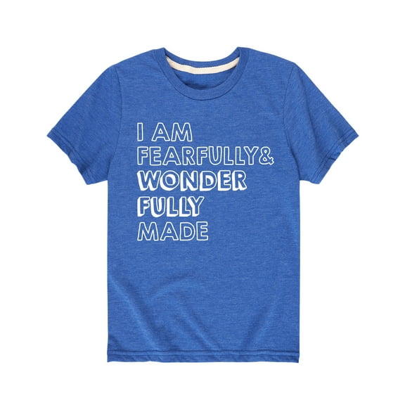 Solid Light - Fearfully Wonderfully Made - Toddler Short Sleeve Tee