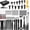 Black, variant on GOOACC 238Pcs Trim Removal Tool, Auto Push Pin Bumper Retainer Clip Set Fastener Terminal Remover Tool Adhesive Cable Clips Kit Car Panel Radio Removal Auto Clip Pliers, Black