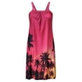 thumbnail image 3 of Pntutb Dresses for Women Clearance Hawaiian Tropical Print Sling Mini Dress Summer Loose Comfy Boho Sundress, 3 of 4