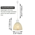 thumbnail image 6 of Kiven 1-Light H-Type track lighting pendants,Modern h track pendant lights,Decorative Track Lighting Fixture for Kitchen Island Hallway,White, 6 of 7