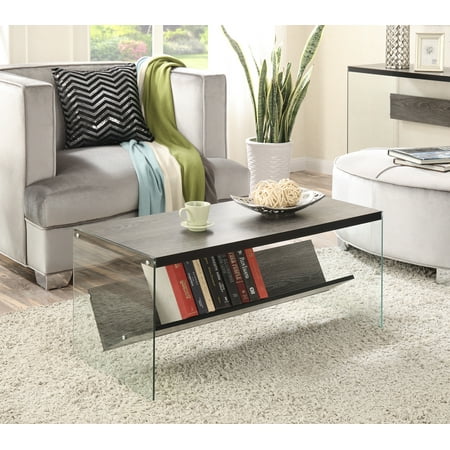 UPC 095285415687 product image for Convenience Concepts Soho Coffee Table  Weathered Grey | upcitemdb.com