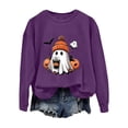 thumbnail image 1 of WZXFASHION Chandail Sans Capuche pour Femmes, Mode Décontractée, Imprimé, Col Rond, Articles en Liquidation, Chandail à Capuchon à Fermeture à Glissière pour Femmes, 1 of 4