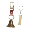 thumbnail image 5 of Bear Bell Whistle Keychain Iron Alloy Hook Loud Sound for Hiking Camping Climbing Outdoor Activities, 5 of 9