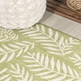 thumbnail image 4 of JONATHAN Y SANTA MONICA 9 x 12 Area Rug, Nevis Palm Frond - Green/Cream, SMB119D-9, 4 of 4