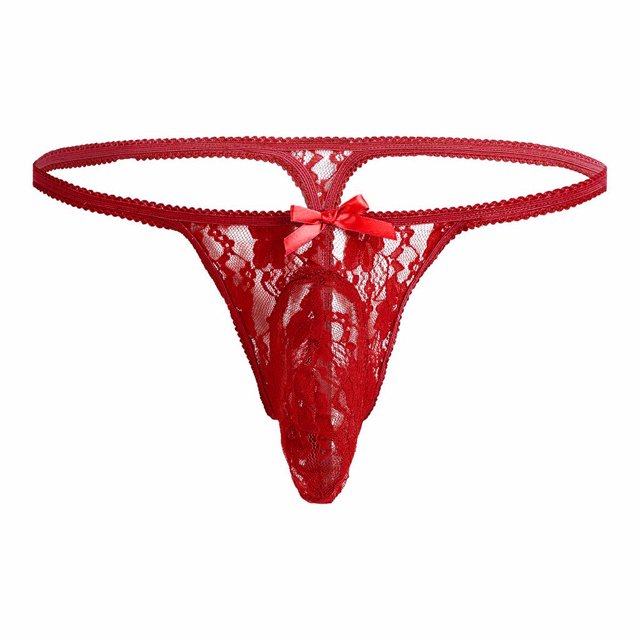 Limited Time Deals! Sex Things For Couples Kinky Men'S G-String T-Back Shorts Men Underwear Men Stylish Lace Pattern