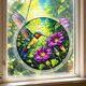 thumbnail image 5 of Adorno colgante redondo acrílico para atrapar la luz | Decoración colgante con aspecto de vidriera | Captura y muestra reflejos de luz coloridos, 5 of 5
