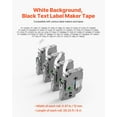 thumbnail image 6 of 4 Rolls of 12mm Brother TZe-231 Label Maker Tape - Durable Black on White Labels, 6 of 11